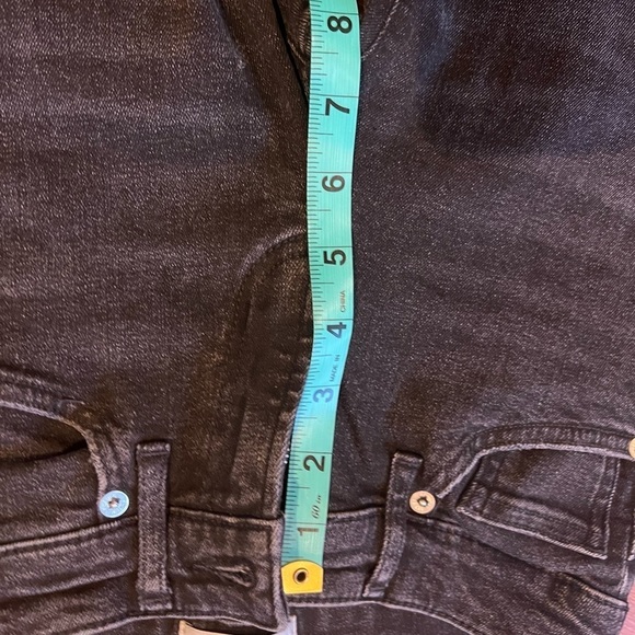 AGOLDE Nico high rise slim fit stretch cropped  jeans Sz 24 - Picture 7 of 10